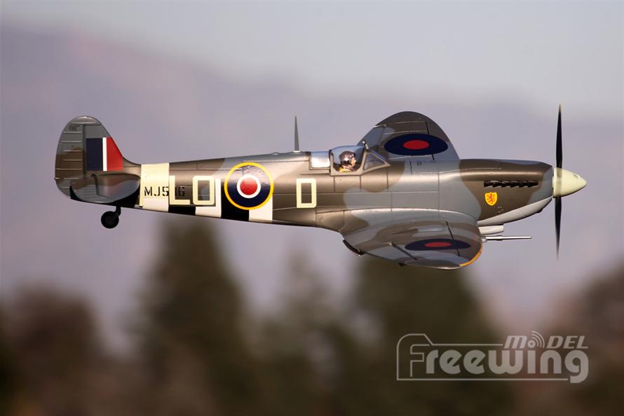 FlightLineRC Spitfire Mk.IX 1200mm (47 inch) Wingspan PNP Rc Airplane
