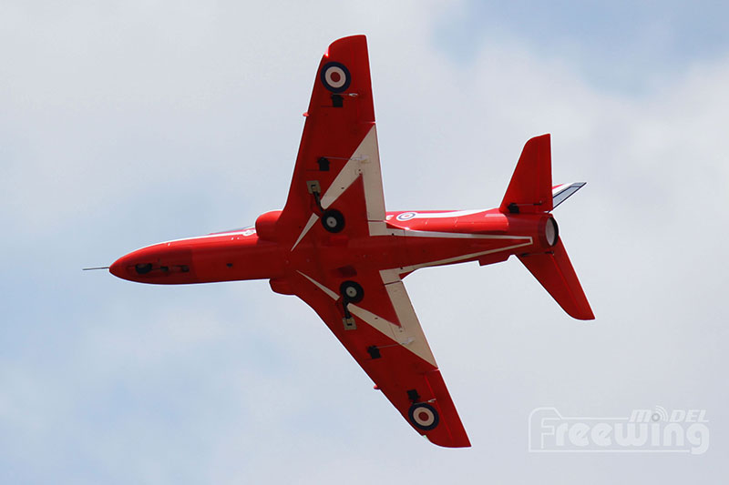 Freewing 6S Hawk T1 Red Arrow 70mm EDF Jet PNP RC Airplane