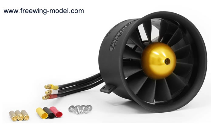 thumbnail image 2 of Banana Hobby. XFly 80mm Ducted Fan  12-blade  W/3280-KV2200 Motor  6S Version Xf Dfs006 2 of 10