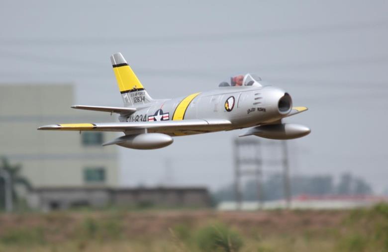 Freewing F-86 Sabre 80mm EDF Jet PNP RC Airplane