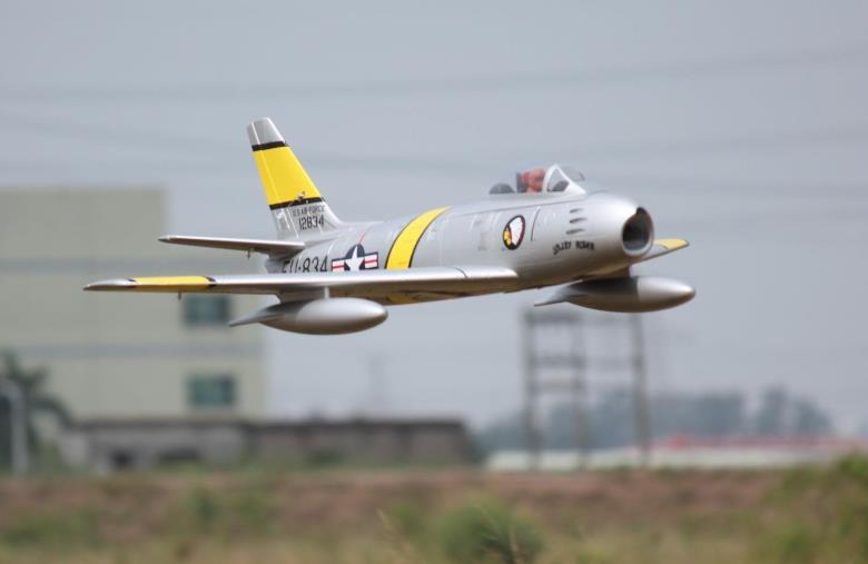 Freewing F-86 Sabre 80mm EDF Jet PNP RC Airplane