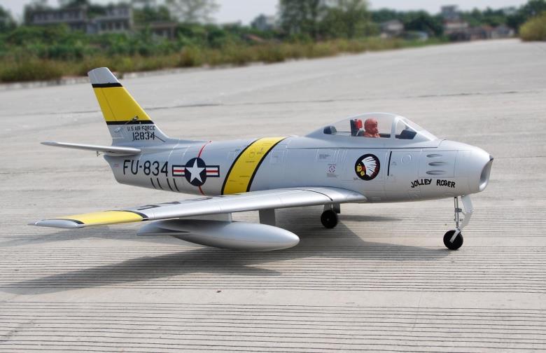 Freewing F-86 Sabre 80mm EDF Jet PNP RC Airplane