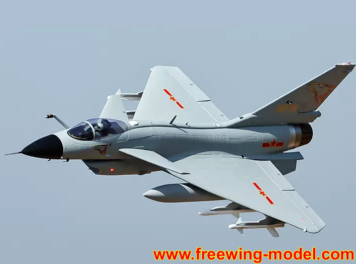 >Freewing J-10A Super Scale 90mm Jet  JET Flight Image