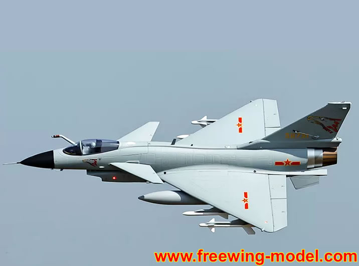 >Freewing J-10A Super Scale 90mm Jet RC JET Flight Image