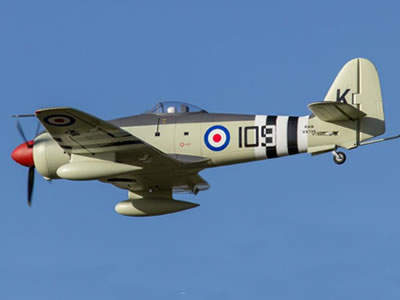 FlightLine Hawker Sea Fury 1200mm (47 inch) Wingspan - PNP