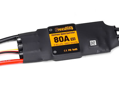 Freewing 80A V2 Brushless Speed Control with  Reverse Thrust Function
