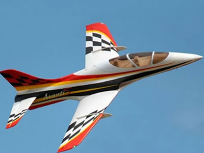 Freewing Avanti S Red 80mm EDF Ultimate Sport DELUXE PNP Jet