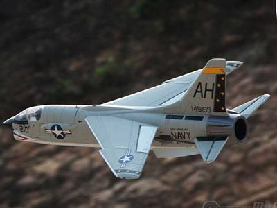Freewing F-8 Crusader 64mm Jet PNP 3S RC Airplane