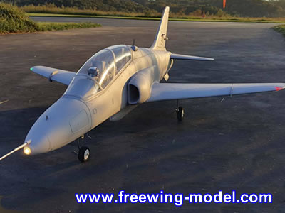 Freewing 6S Hawk T1 Base Gray High Performance 70mm EDF PNP Jet RC Airplane