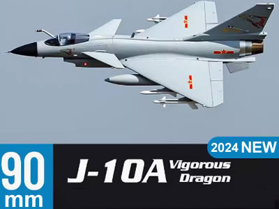 Freewing J-10A Vigorous Dragon 90mm Jet 8S PNP RC Airplane
