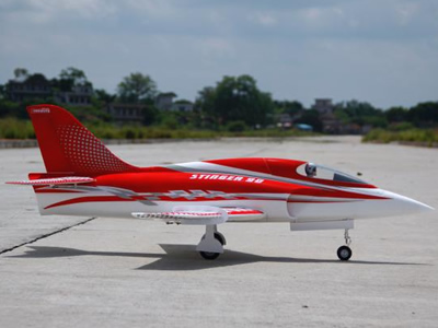 Freewing Red Stinger 90 Extreme Performance 90mm EDF Jet PNP RC Airplane 