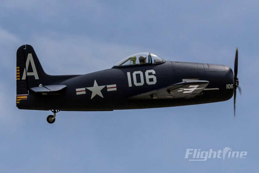 FlightLine RC F8F-1 Bearcat RC Airplane