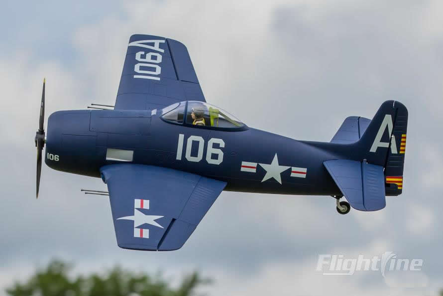 FlightLine RC F8F-1 Bearcat RC Airplane