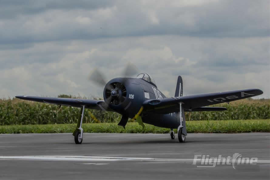 FlightLine RC F8F-1 Bearcat RC Airplane