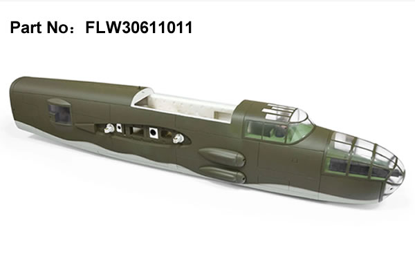 >FlightLine 1600mm B-25J Mitchell Fuselage