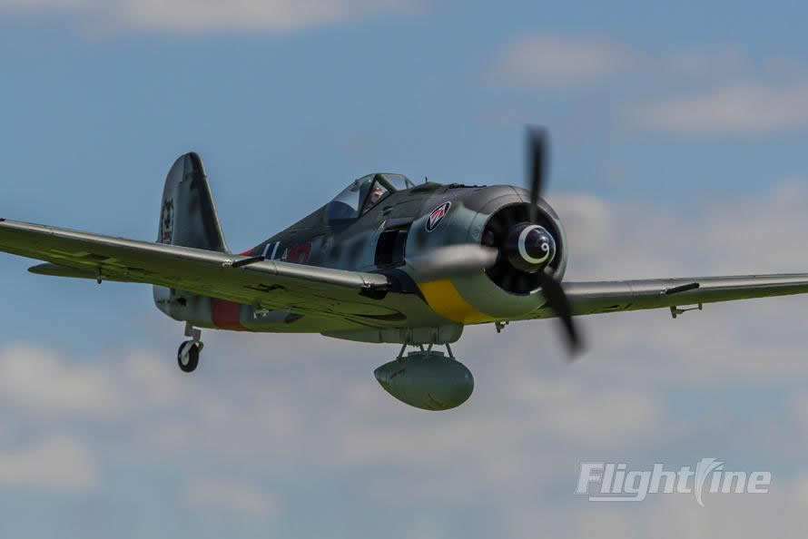 FlightLine RC FW-190 V2 1120mm Wingspan RC Airplane