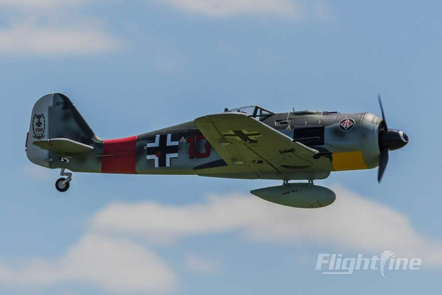 FlightLine RC FW-190 V2 1120mm Wingspan RC Airplane