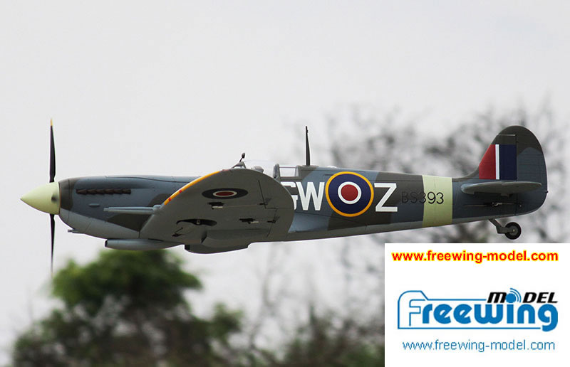 FlightLine RC Spitfire Mk.IX 1600mm (63 inch) Wingspan PNP RC Airplane