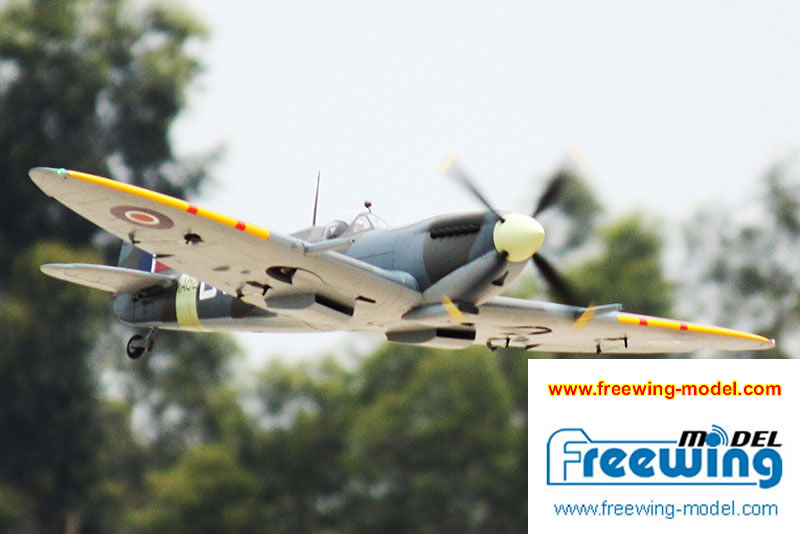 FlightLine RC Spitfire Mk.IX 1600mm (63 inch) Wingspan PNP RC Airplane