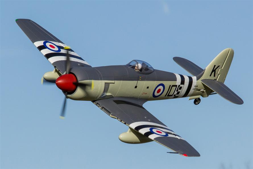 FlightLine RC Hawker Sea Fury 1200mm Wingspan PNP RC Airplane