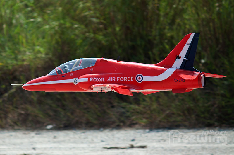 Freewing 6S Hawk T1 Red Arrow 70mm EDF Jet PNP RC Airplane