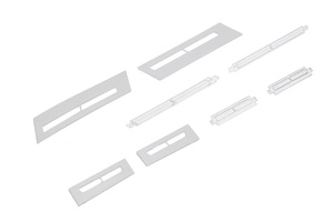 Freewing 90mm EDF F-22 V2 Fuselage/Vertical Stabilizer Formation Light Covers