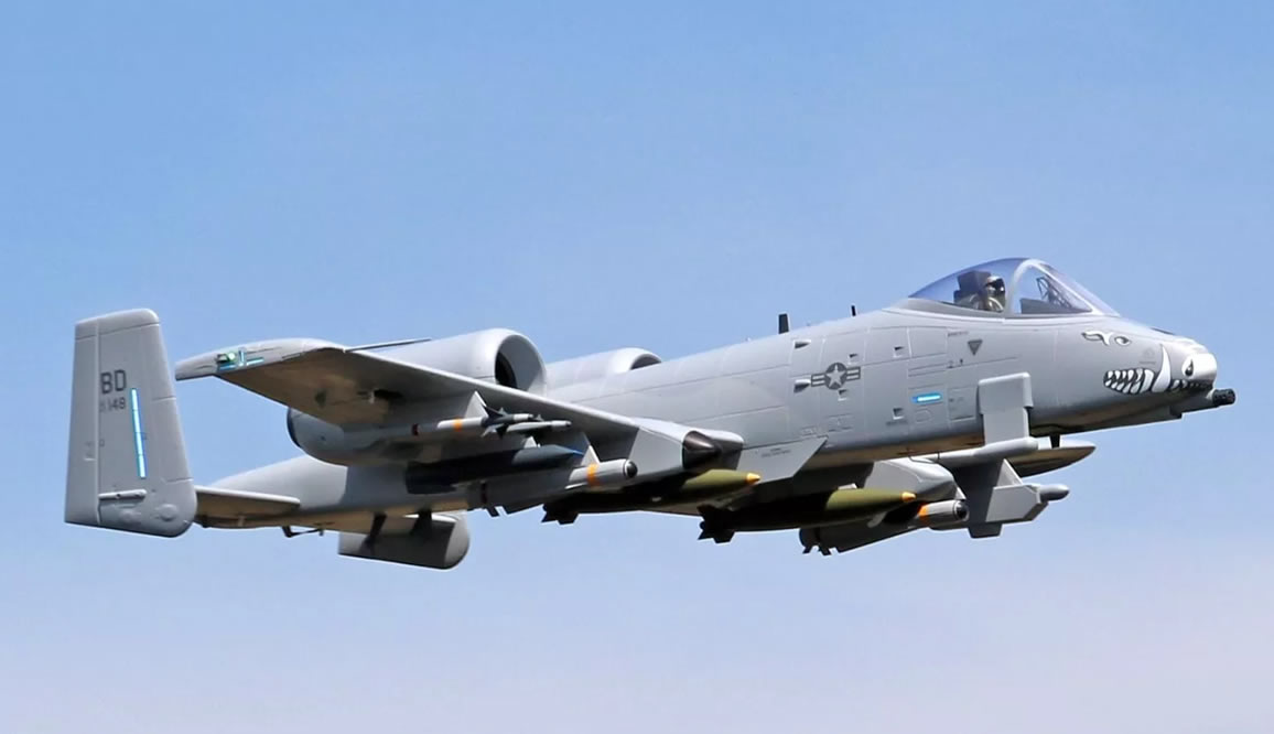 Freewing A-10 Thunderbolt II Super Scale Twin 80mm EDF Jet V2 PNP RC Airplane Flight