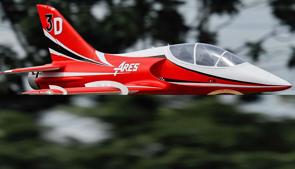 Freewing Ares 3D 90mm  EDF Sport Jet flight demo unboxing review