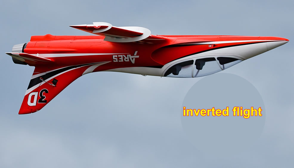 Freewing Ares 3D 90mm  EDF Sport Jet flight demo unboxing review