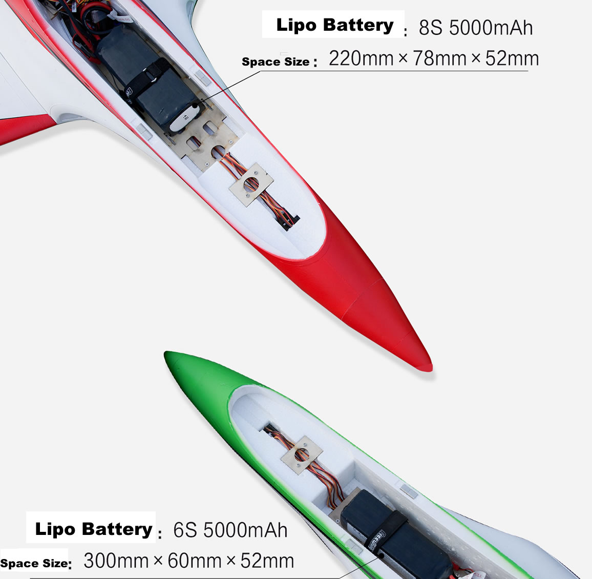 Freewing Avanti S Green High Performance 90mm EDF Sport 8S PNP Jet