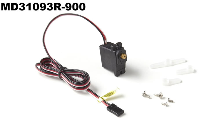 Freewing 9g Digital Hybrid Metal Gear Reverse Servo with 900mm (35.4