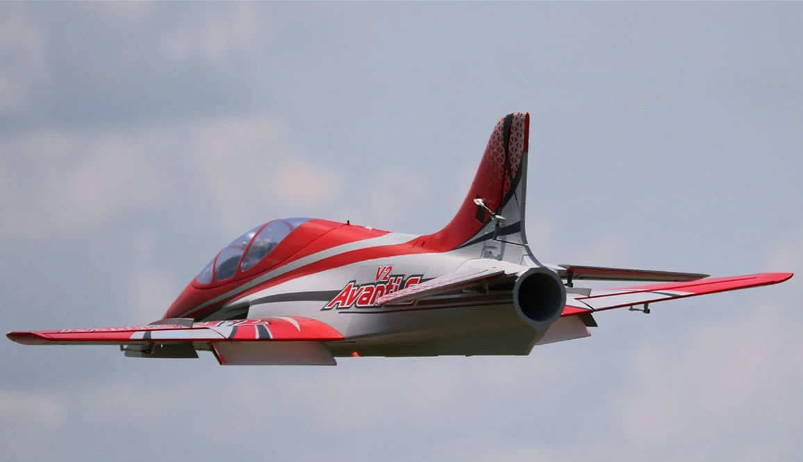 Freewing 80mm Avanti S V2 RC Airplane 