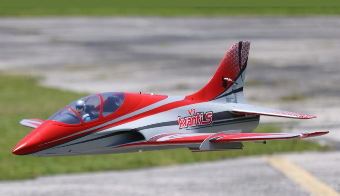 Freewing 80mm Avanti S V2 RC Airplane 