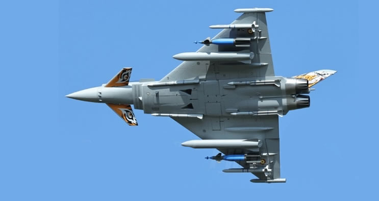 Freewing Eurofighter Typhoon  90mm EDF Jet 