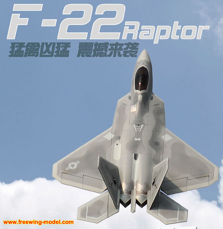 RC F-22 Raptor RC Jet Wingspan 850 mm EDF Jet Avião com controlo remoto -  China Avião com controlo remoto e avião RC preço
