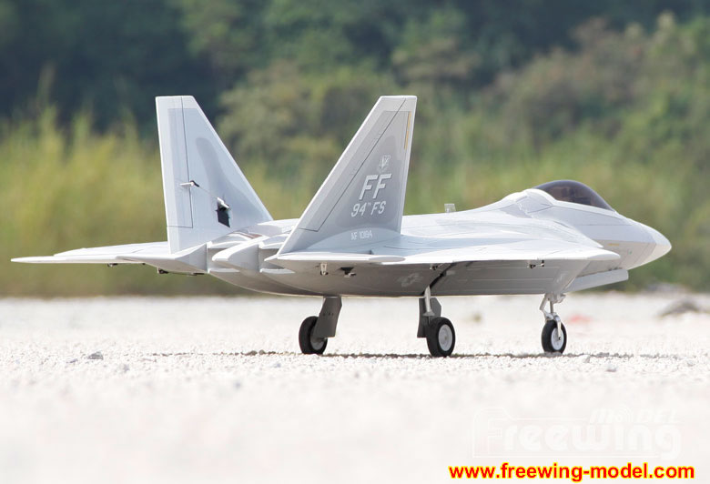 Freewing F-22 Raptor Ultra Performance 90mm EDF Jet Kit airplane