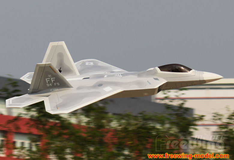 Freewing F-22 Raptor Ultra Performance 8S 90mm EDF Jet airplane