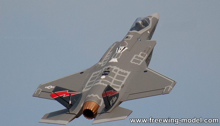 Freewing F-35 Lightning II V3 70mm EDF Jet PNP RC Jet