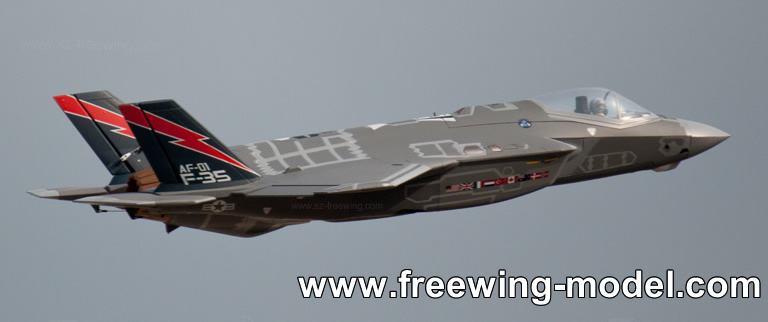 Freewing F-35 Lightning II V3 70mm EDF Jet PNP RC Jet