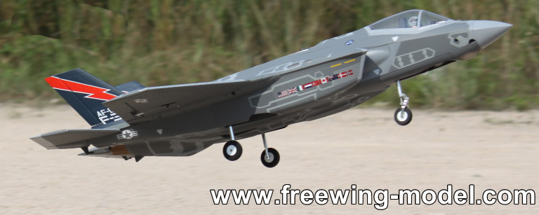 Freewing F-35 Lightning II V3 70mm EDF Jet Arf Plus Servo RC Jet