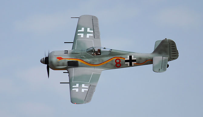 Freewing Focke-Wulf Fw 190 1120mm (44 inch) Wingspan PNP Rc Airplane