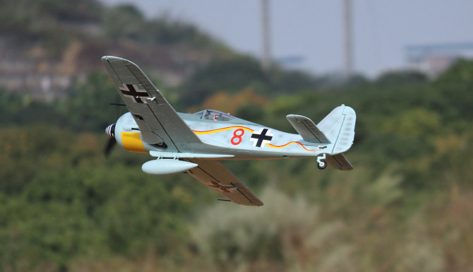 Freewing Focke-Wulf Fw 190 1120mm (44 inch) Wingspan PNP Rc Airplane