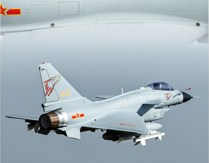 >Freewing J-10A Super Scale 90mm Jet 8S PNP RC JET Flight Image