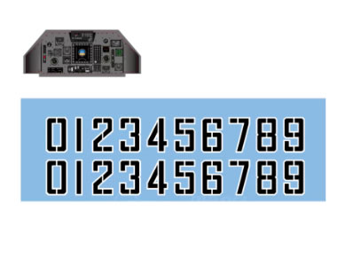 Freewing k-8 karakorum Decal Set A