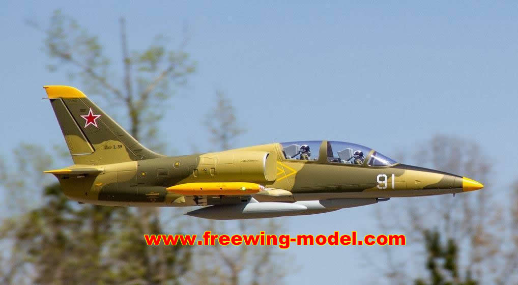 Freewing L-39 Albatros Camo V2 80mm EDF Jet PNP RC Jet