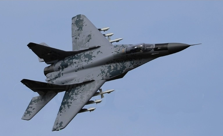 Freewing MiG-29 Fulcrum Digital Camo Twin 80mm EDF Jet PNP RC Airplane