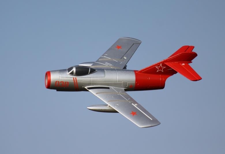 Freewing Mig-15 Silver 64mm EDF Jet PNP RC Airplane