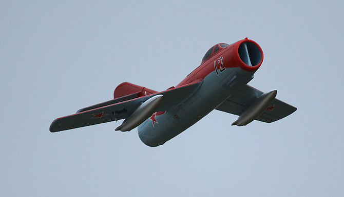 Freewing Mig-15 Silver 64mm EDF Jet PNP RC Airplane