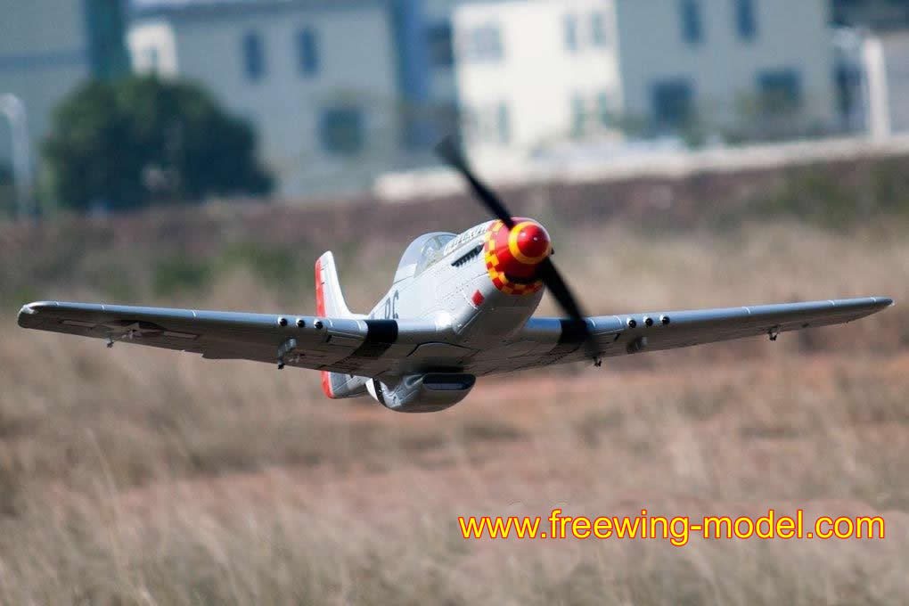 Freewing P-51D HP Old Crow 1410mm (55 inch) Wingspan PNP RC Airplane