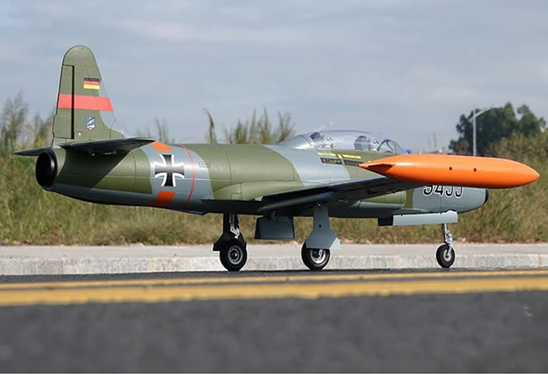 Freewing T-33 Shooting Star German 80mm EDF Jet PNP RC Airplane